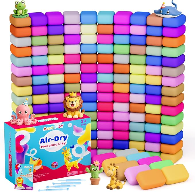 Aestd-ST Air Dry Clay 160 Colors, Modeling Clay by Aestd-STqualityclay