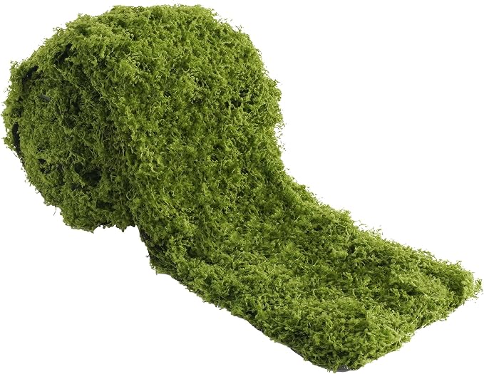 USMOLA Fake Moss Mat, Artificial Moss Table Runner by USMOLA