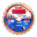 Circular Saw Blade Woodworking TA Series 8-1/4" 24-Tooth Arbor: 5/8",Finishing/General Purpose Wood Cutting,Special Anti-Thermal Adhesion Coating on Cutting Head -TA, 8-1/4" 24T TA