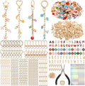 Modacraft 475 Pcs Gold Charms Lip Gloss Keychain Making Kit by Modacraft