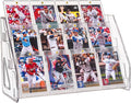 CELSOL Elevated 3 Tier Clear Acrylic Card Display Stand by Unknown