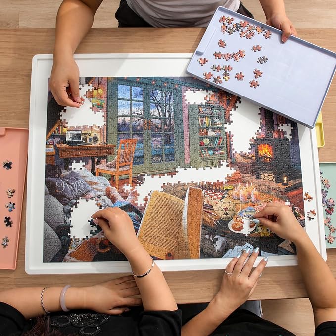 Playboda 1000 Pieces Rotating Plastic Puzzle Board - Image 9