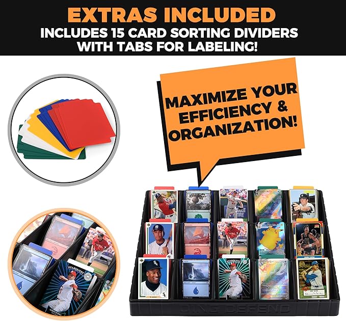 Storage Standard 2 Pack Card Sorting Tray - Image 5