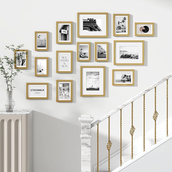 Venusmiles 15 Pack Picture Frames Collage Wall Decor, Gallery Frame Set - Image 3