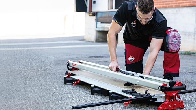 RUBI | Manuel Tile Cutter TZ -1800 | Professional Ceramic Tile Cutter Ideal For Intensive Cutting up to 70 7/8" | Robust Chassis Guides and Breaking System