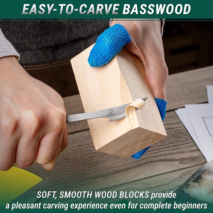 BeaverCraft Wood Carving Kit for Beginners DIY 05 - Image 6