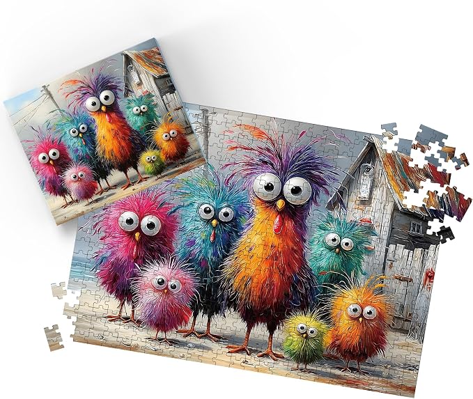 Puzzles for Adults 500 Pieces, Chicken Jigsaw Puzzles - Image 7