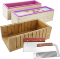 2 PCS Silicone soap molds Making Kit soap loaf bar Making molds by MDPQT