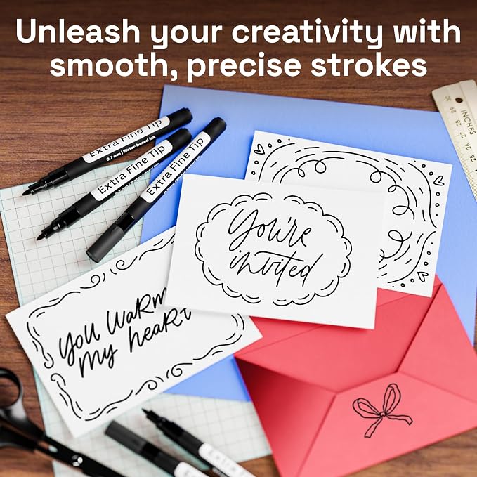 ARTISTRO Black Paint Pens - Image 2