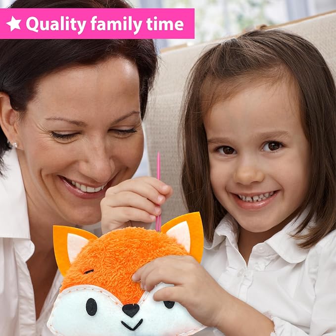 KRAFUN Unicorn, Panda & Fox Sewing Kit - Image 5