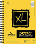 Canson XL Series Bristol Paper, Wirebound Pad, 7x10 inches, 25 Sheets by Unknown