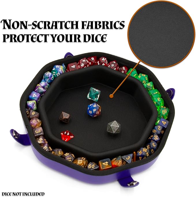 CASEMATIX Dice Tray and Dice Storage Case - Image 5