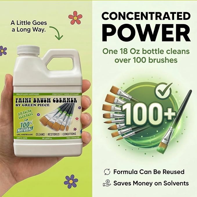 Green Piece® Paint Brush Cleaner - Image 6
