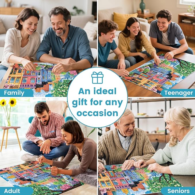 500 Pieces Puzzles for Adults, Spring Puzzle for Adults Elderly, Colorful - Image 5