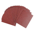 1/4 Sandpaper Sheet,4-1/2"*5-1/2" Assorted 60-80-120-180-240,50PACK