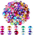 200 Pcs 10mm AB Rhinestones for Bedazzling, Rainbow Effect Craft Gems for by Unknown