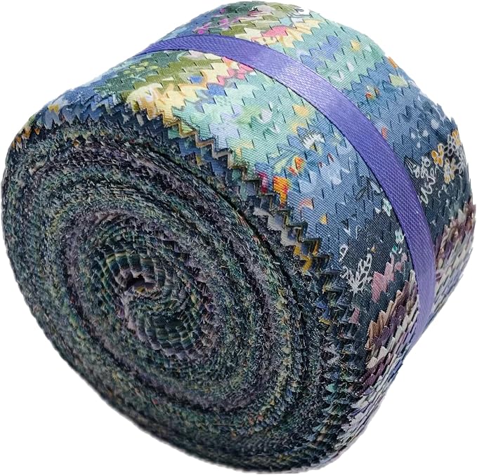40 Strip Jelly Roll Fabric Strips - Image 5