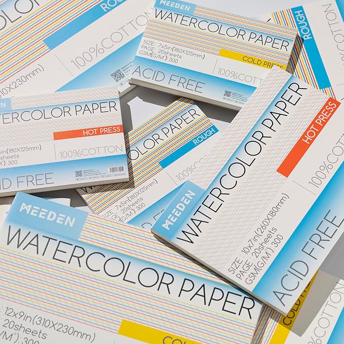 MEEDEN Watercolor Paper Block - Image 6