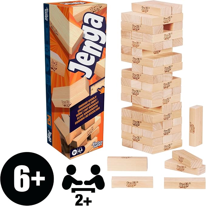 Official Hasbro Games Jenga Game | Digital Die - Image 2