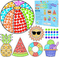 Qyeahkj 6pcs Summer Arts and Crafts Kits Suncatcher Easy Art Craft by Qyeahkj