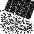 800Pcs 4/6/8/10mm Round Crystal Glass Beads by Laopottbeads