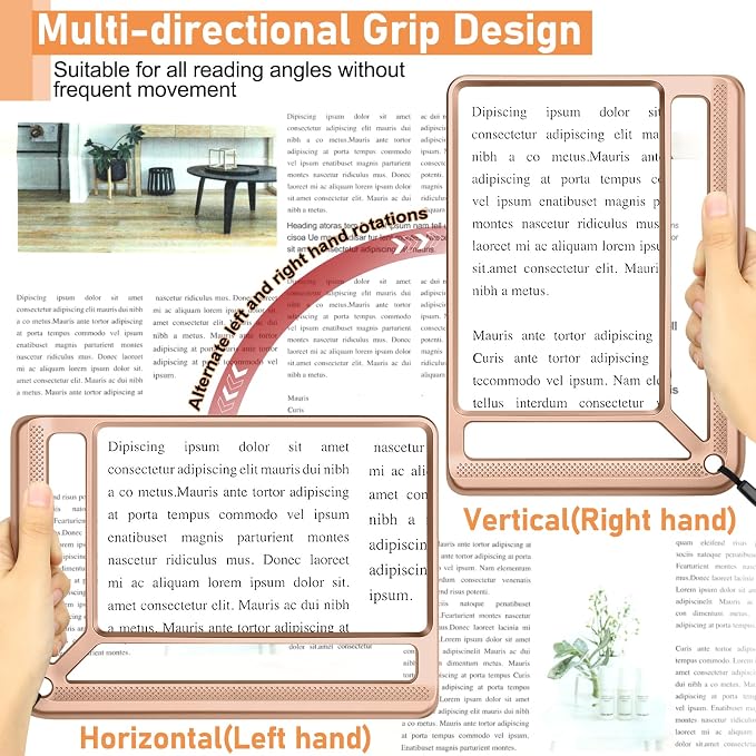 AKKYCVS 5X Full Page Magnifying Glass - Image 5
