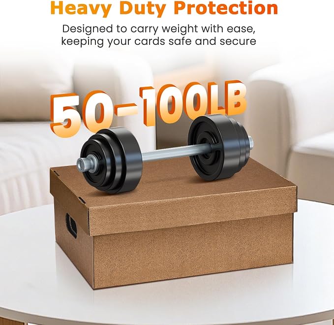 Card Storage Deck Box, Removable Trading Card Holder Organizers - Image 6