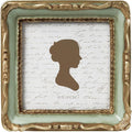 AELS 4x4 Inch Vintage Picture Frame, Elegant Antique Square Photo Frames by AELS