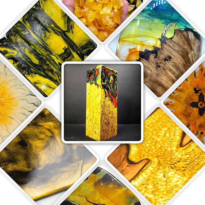 Alumilite Liquid Dye Flo Yellow 1 Oz, Highly Concentrated Dye - Image 4