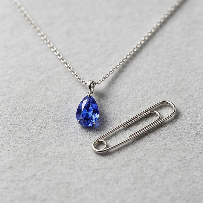 AierCrystal Royal Blue Deep Blue Sapphire Color Cubic Zirconia Loose Beads - Image 5