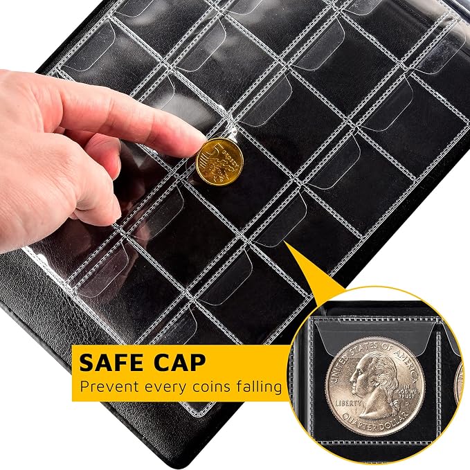 Coin Collection Supplies Holder Book - Image 3