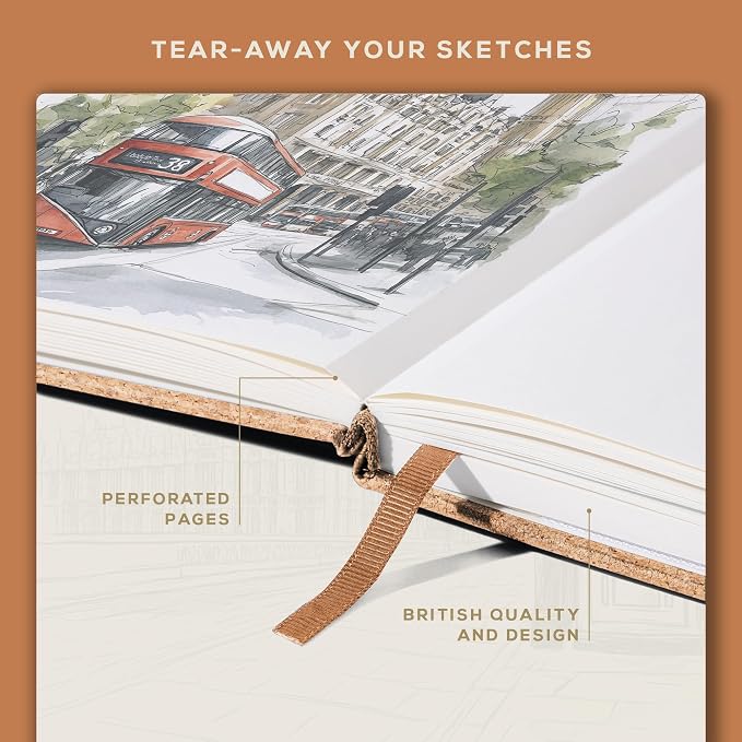 Beechmore Books A4 Mixed Media Sketchbook - Image 6