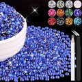 6000PCS 4mm Resin Rhinestones Bulk by BELLEBOOST
