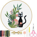 TINDTOP Embroidery Kit for Beginners Adult, Cat Embroidery Kit | Include by TINDTOP