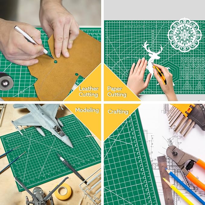 10 Pack Self Healing Cutting Mat Bulk 12"x18" Rotary Cutting Sewing Mats A3 | - Image 6