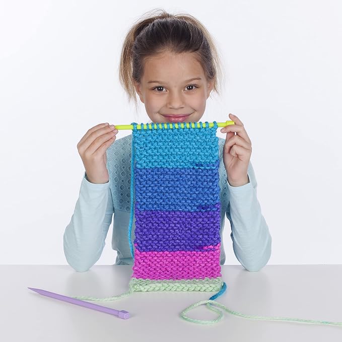 Creativity for Kids Learn to Knit Pocket Scarf - Image 14