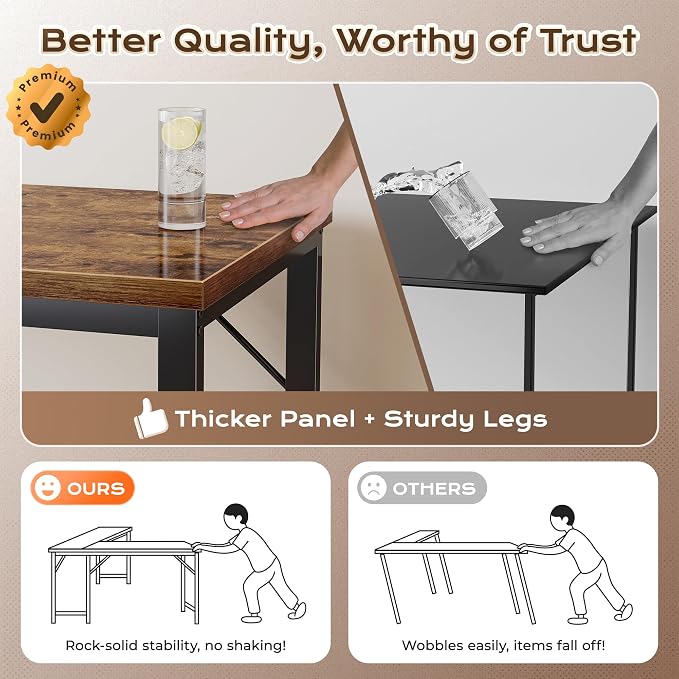 Huuger 63 Inch L Shaped Desk - Image 6