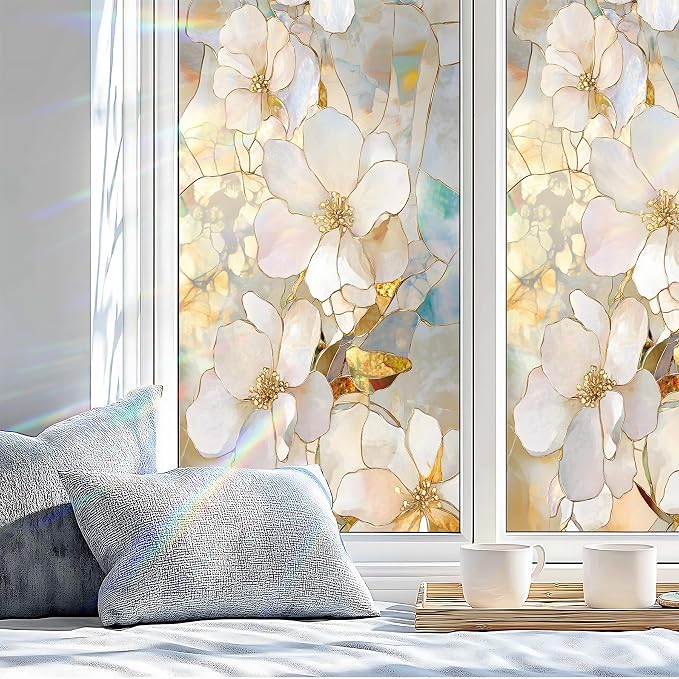 Stained Glass Window Privacy Film Static Cling - Image 4