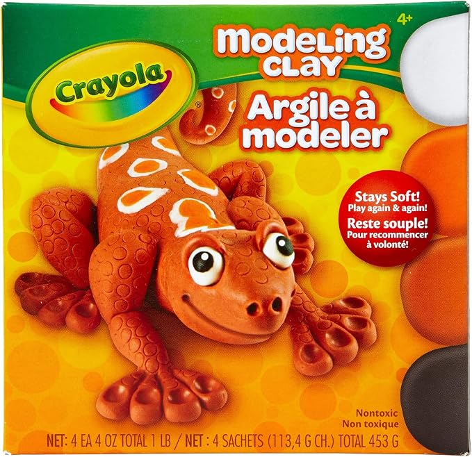 Crayola Modeling Clay, Non Drying by Crayola