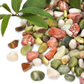 10 lb Pebbles for Indoor Plants, 1/2 Inch Decorative Rocks for Potted Plants by RUOJAS