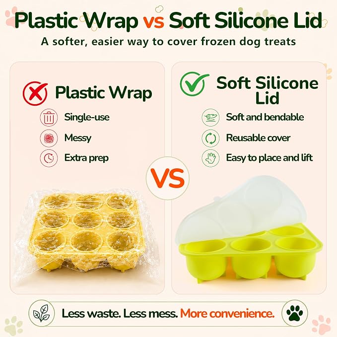 9-Cavity Silicone Freezer Dog Treat Mold - Image 3