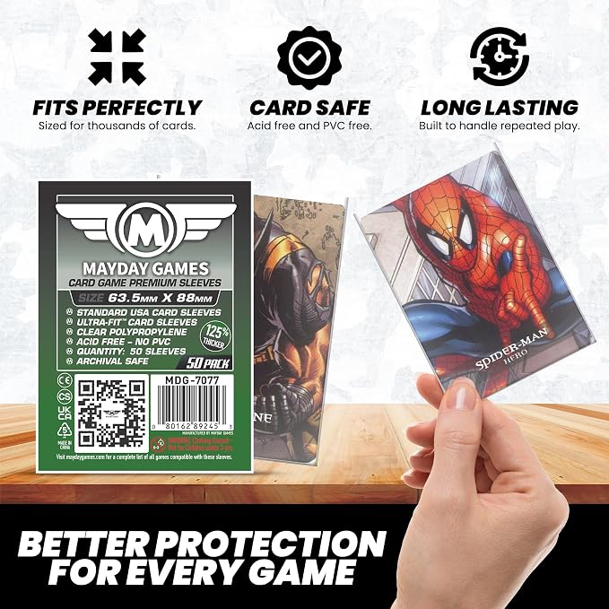 Mayday Games Legendary Game Accessory- Premium Card Sleeve Bundle - Image 5