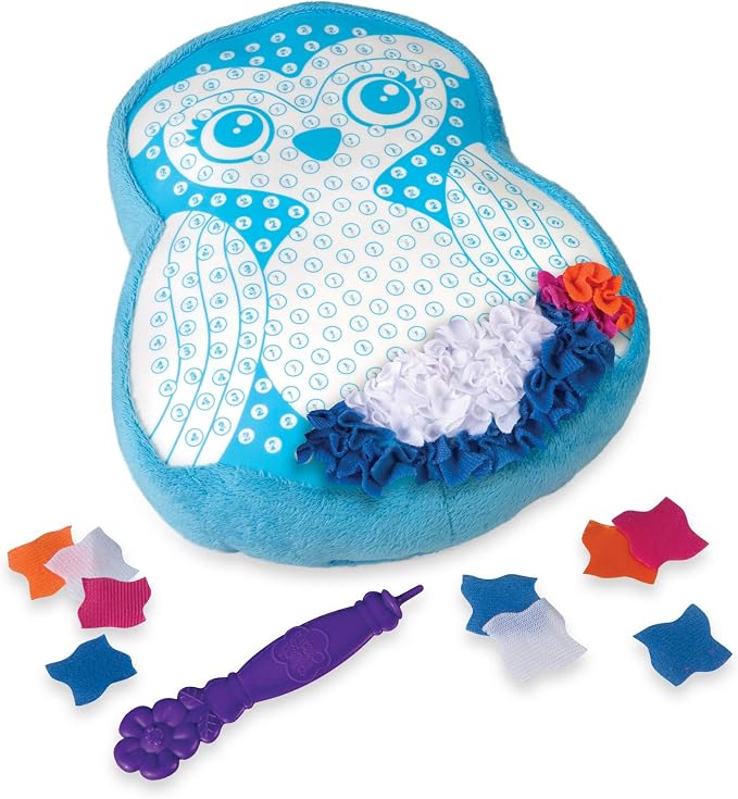 The Orb Factory PlushCraft Owl Pillow - Image 4