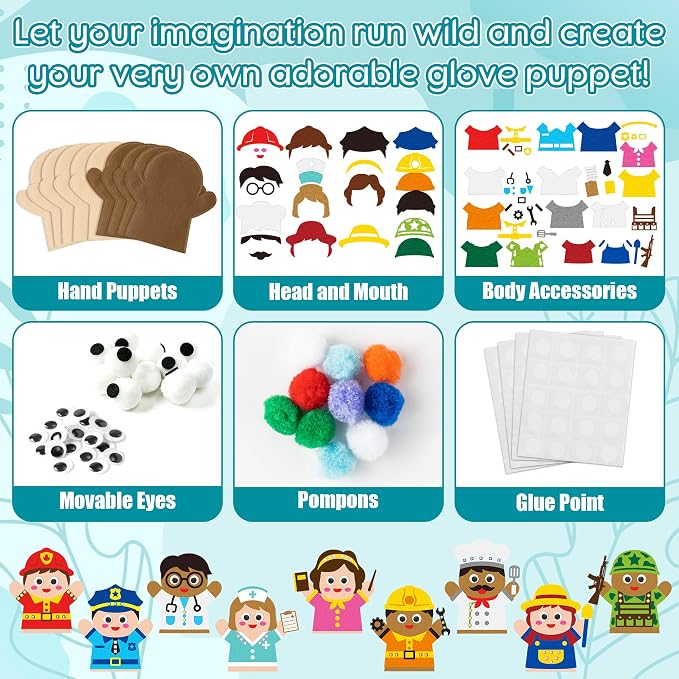 WATINC Hand Puppet Making Kit - Image 3