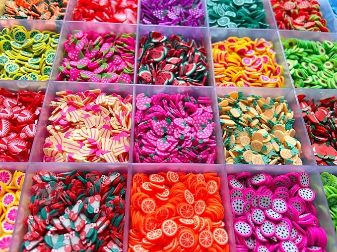17500Pcs Polymer Fruit Slices Fruit Nail Art Slice 3D Polymer Slices Polymer - Image 7