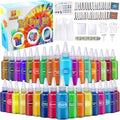 Tie Dye Kit, 35 Colours Fabric Tyedyedye Kit | Non-Toxic, by PATIFEED