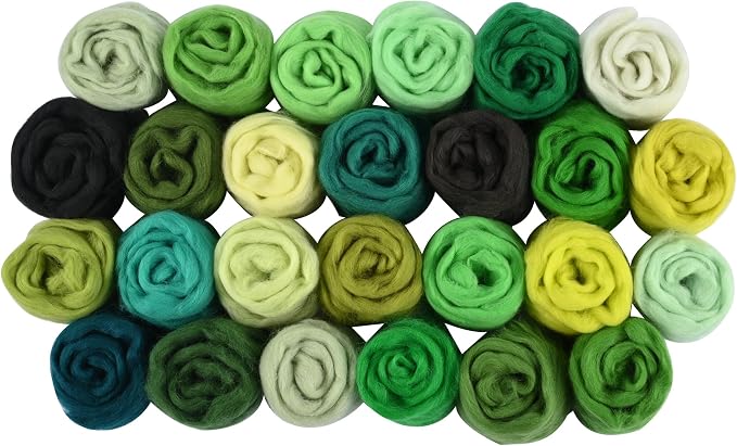 25 Types of Green Wool, Suitable by Unknown