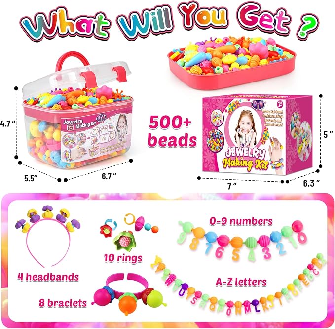 FUNZBO 520+ Snap Pop Beads - Image 2
