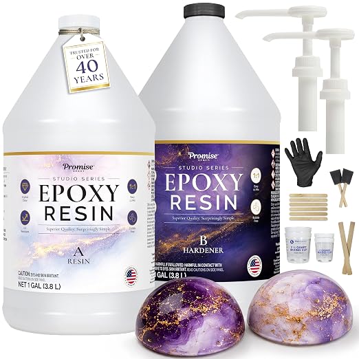 Promise Epoxy Studio Series Epoxy Resin Kit 2 Gallon by PromiseEpoxy