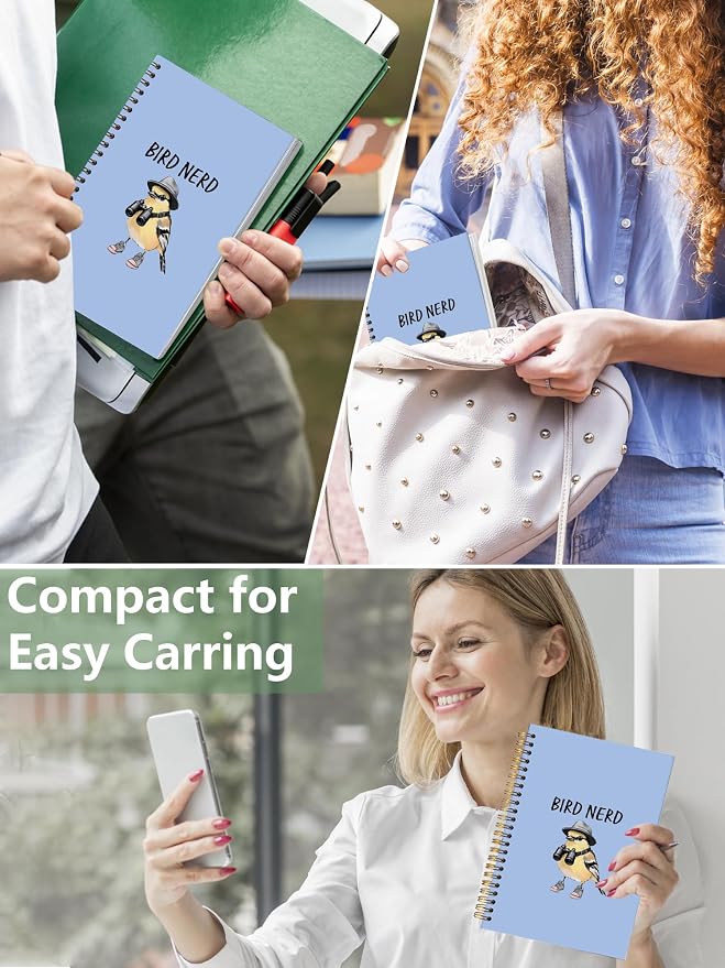 Funny Bird Birding Spiral Notebook, Birds Watching Journal, Gifts - Image 7
